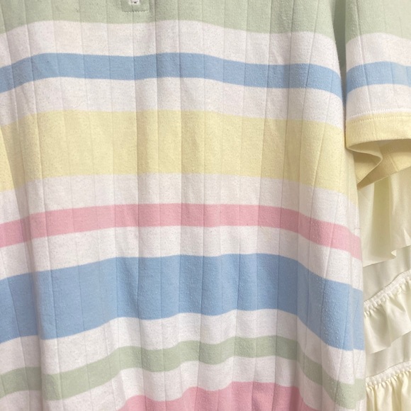 Price firm : VTG striped collared shirt - Picture 4 of 6